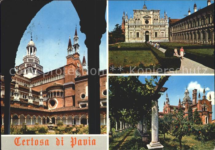 Certosa Di Pavia Chiostro Piccolo e Tiburio La Facciata e il Museo Parte absidal