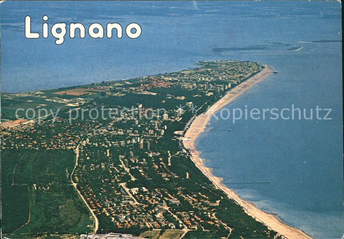 Lignano Fliegeraufnahme