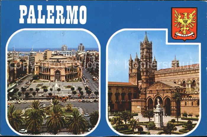 Palermo Sicilia Piazza Monumento Cattedrale