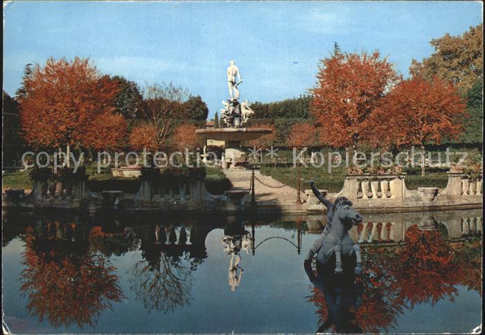 Firenze Florenz Fontana dell Oceano del Giambologna nel Giardino di Boboli Wasse