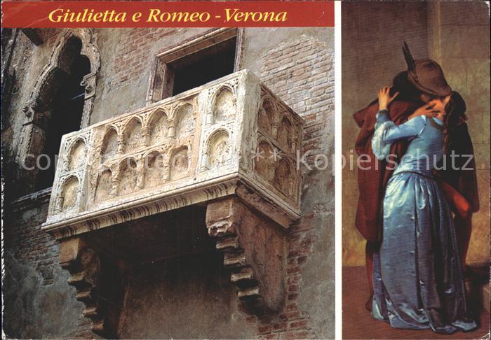 Verona Veneto Giulietta e Romeo Balcone di Giulietta