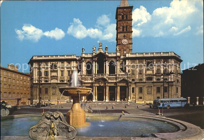 Roma Rom Basilica Santa Maria Maggiore Fontana