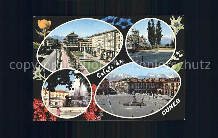 Cuneo Piazza Europa Monumento Resistenza Stazione Piazza Duccio Galimberti