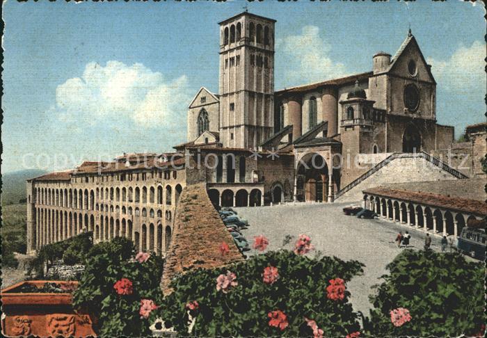 Assisi Umbria Basilica di San Francesco Franziskuskirche Basilika
