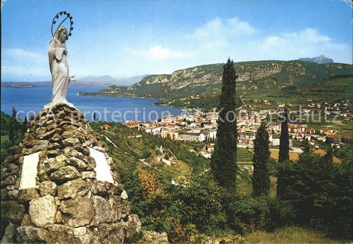 Garda Lago di Garda La Madonnina Panorama Gardasee