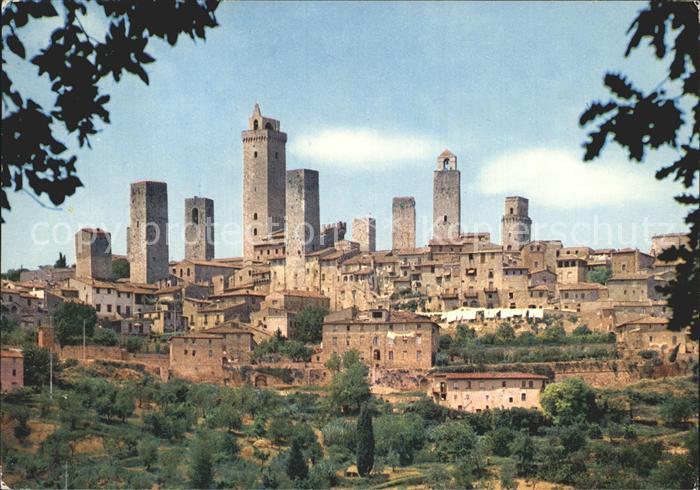 San Gimignano Citta Panorama dal Poggio