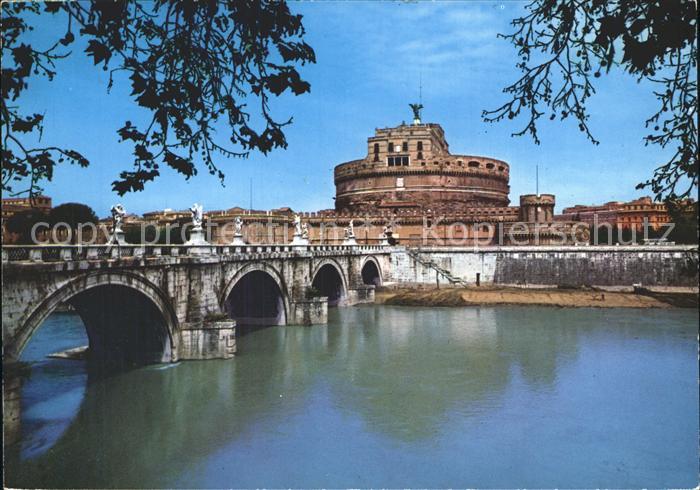 Roma Rom Ponte e Castel Sant Angelo