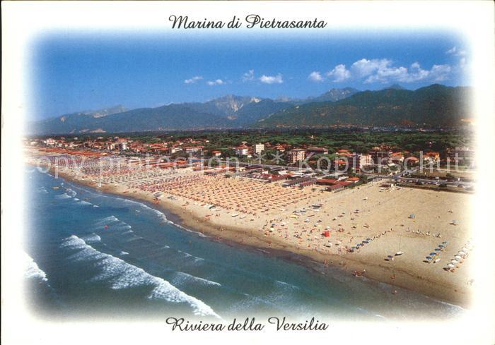 Marina di Pietrasanta Riviera della Versilia Panorama dall aereo