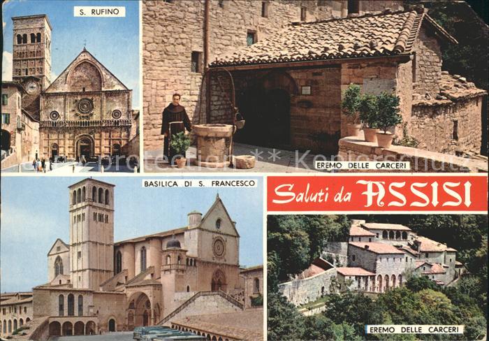 Assisi Umbria Cattedrale San Rufino Eremo delle Carceri Basilica di San Francesc