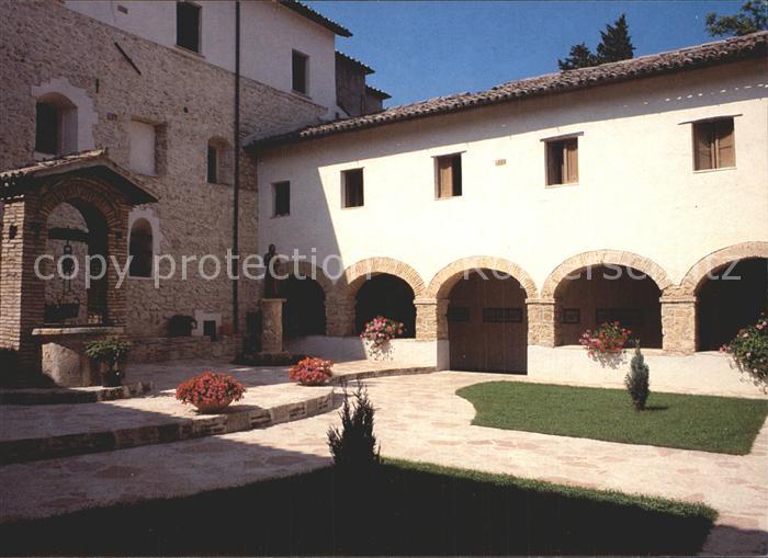 Fontecolombo Santuario Francescano Chiostro Kloster Kreuzgang