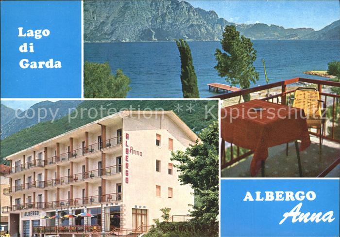 Malcesine Lago di Garda Albergo Anna Gardasee