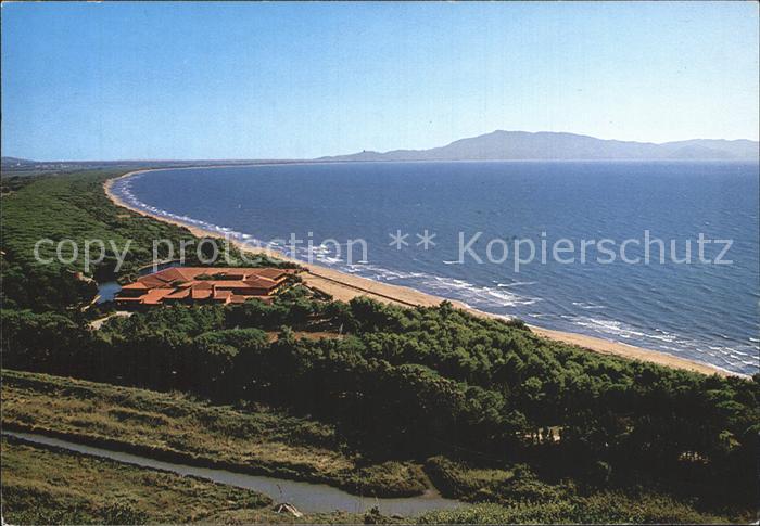 Talamone Corte dei Butteri Panorama Strand