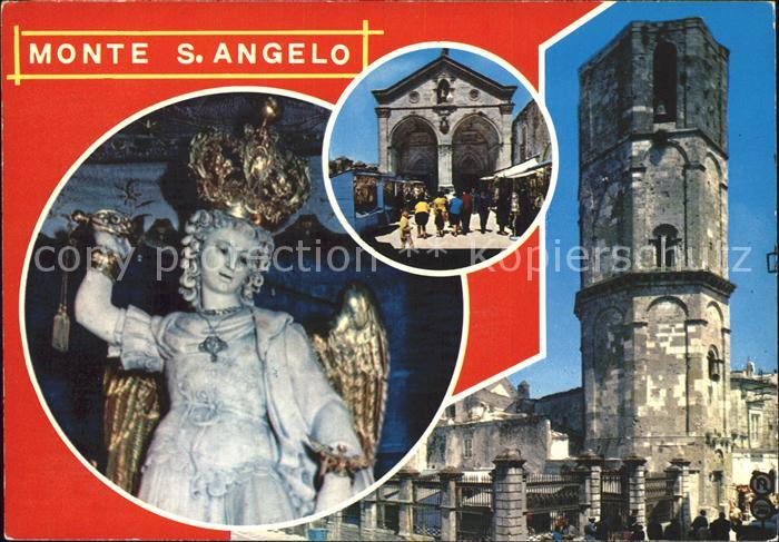 Monte Sant Angelo Glockenturm Kastell