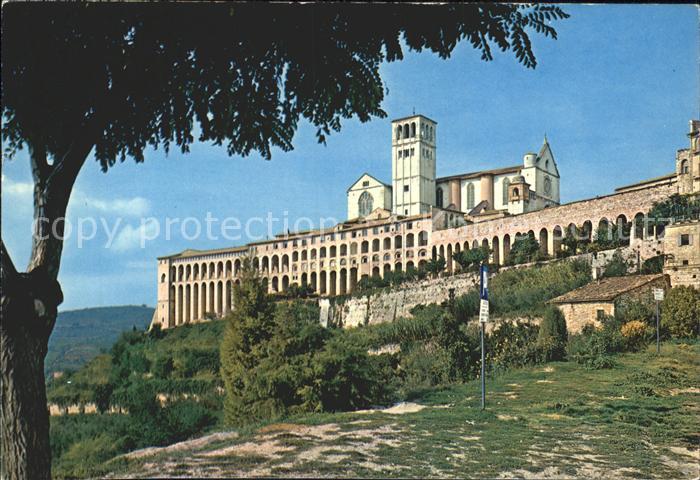 Assisi Umbria Basilica di San Francesco e Convento Basilika Kloster