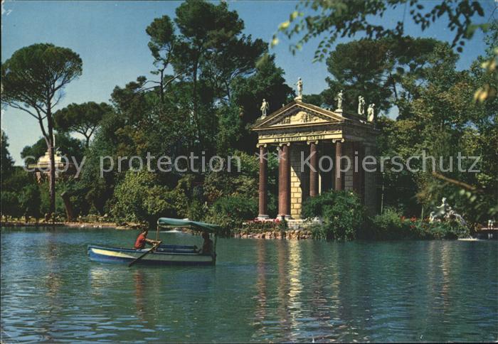 Roma Rom Villa Borghese Il Laghetto See