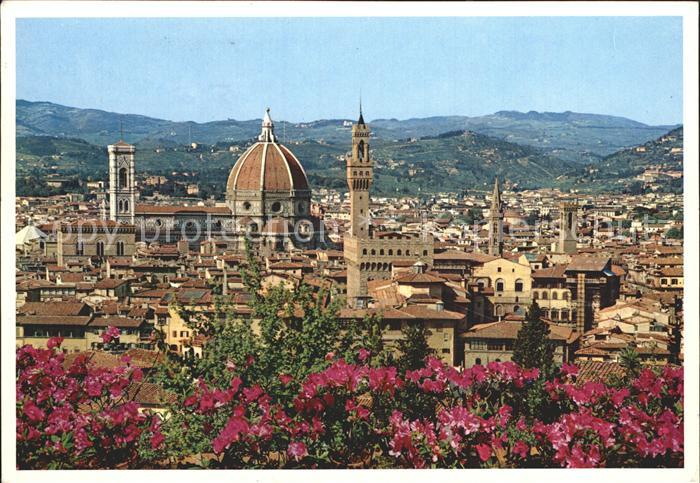 Firenze Florenz Panorama Dom Kirche Palast