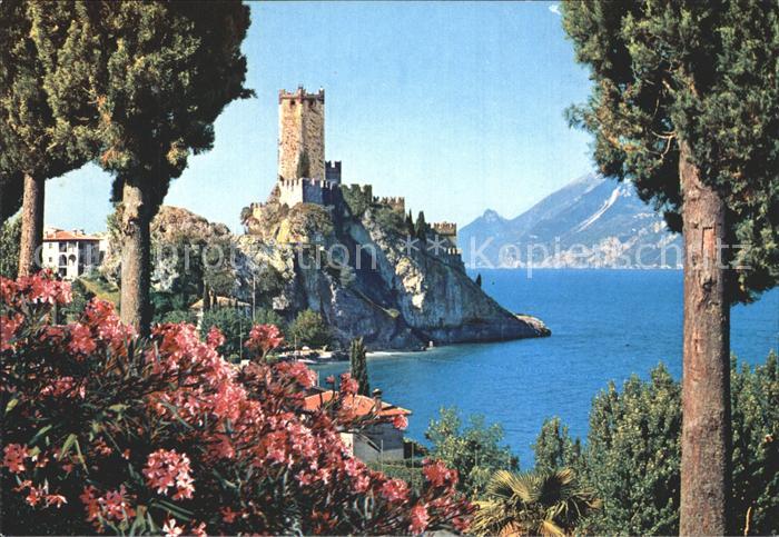 Malcesine Lago di Garda Castello Schloss Gardasee