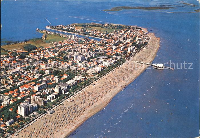 Lignano Sabbiadoro Fliegeraufnahme