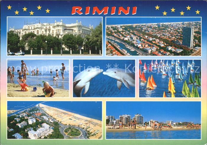 Rimini Grand Hotel Strand Segelregatta Delphine