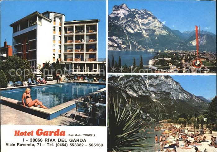 Riva del Garda Hotel Garda Swimming Pool Strand Gardasee Alpen