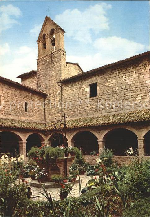Assisi Umbria San Damiano Il Chiostro Kirche Kreuzgang