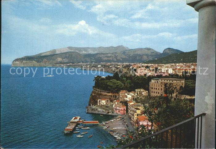 Sorrento Campania Marina Grande e Punta Scutari Kueste