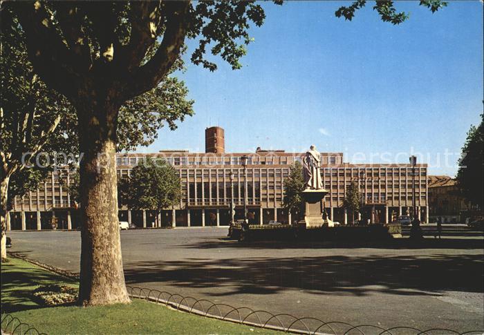 Asti Palazzo della Provincia Palast Denkmal Statue