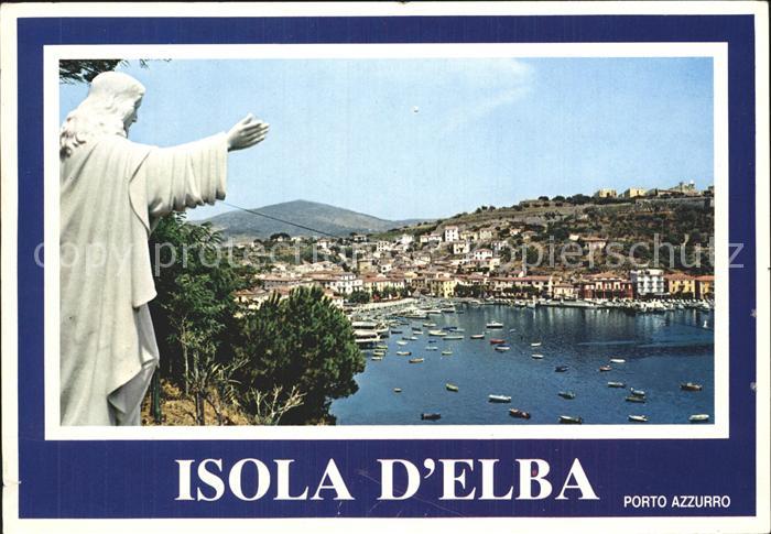 Porto Azzurro Hafen Statue