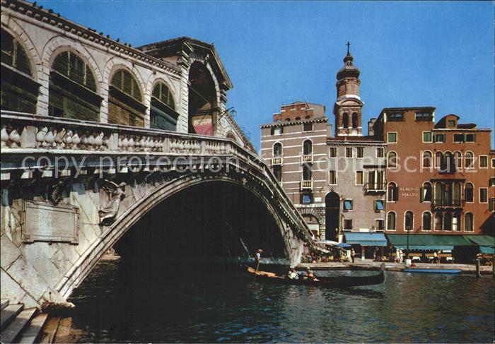 Venezia Venedig Ponte di Rialto Rialtobruecke