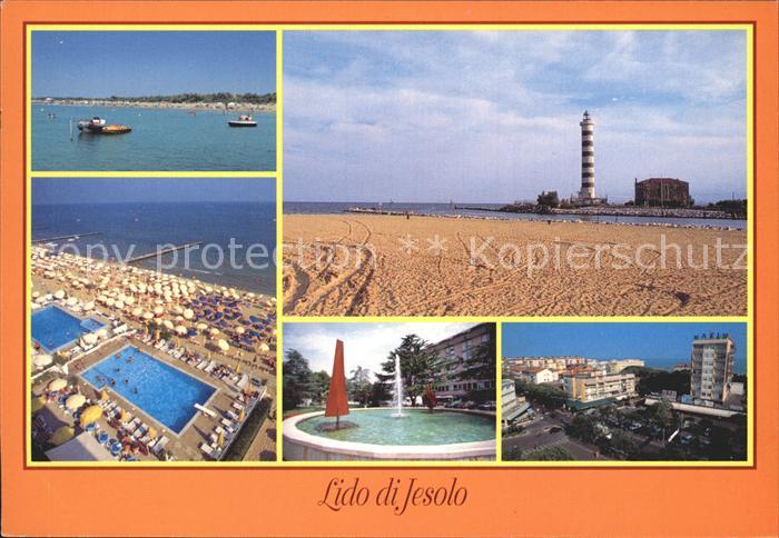 Lido di Jesolo Strand Leuchtturm Hotel Swimming Pool