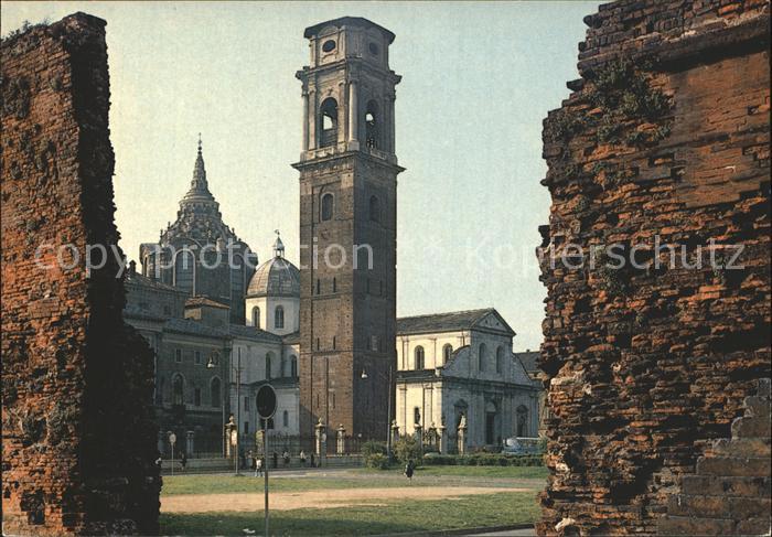Torino Duomo di San Giovanni Battista Cappella Porte Palatine Kathedrale Glocken