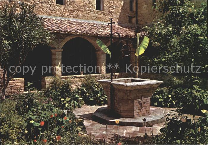 Assisi Umbria Santuario di San Damiano Chiostro Kloster Kreuzgang