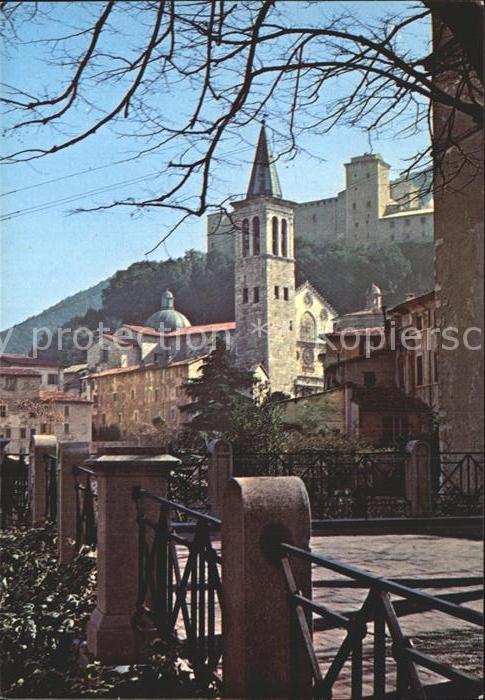 Spoleto Duomo e La Rocca Kathedrale Burg