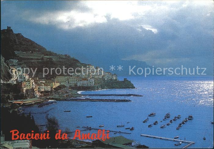 Amalfi Panorama Costiera Amalfitana Porto
