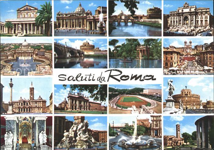Rom Roma Sehenswuerdigkeiten der Stadt