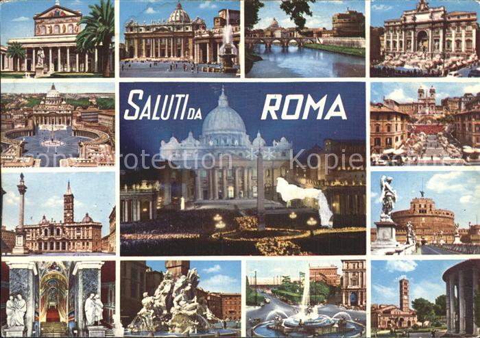 Rom Roma Sehenswuerdigkeiten Basiliken Petersdom