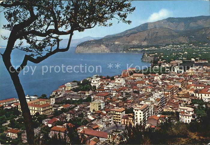 Sorrento Campania Panorama Kueste