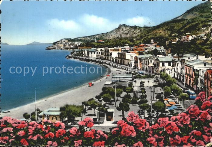 Casamicciola Terme Spiaggia Villa Comunale Strand Stadtgaerten