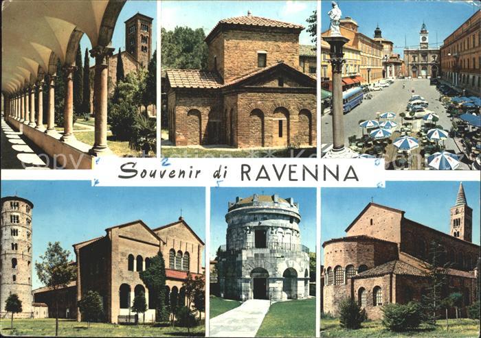 Ravenna Italia Kirche Kreuzgang Turm Basilika Mausoleum