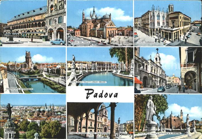 Padova Palazzo Basilica Caffe Via Monumento Piazza Osservatorio Astronomico