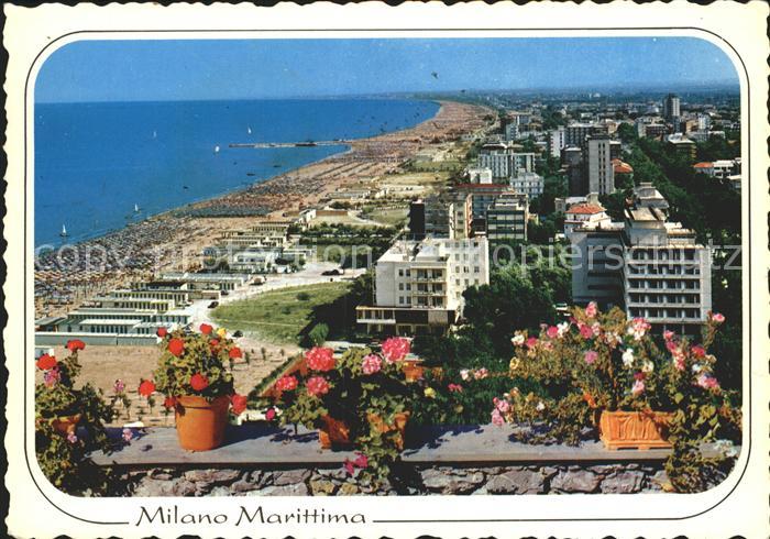 Milano Marittima Panorama Spiaggia Strand