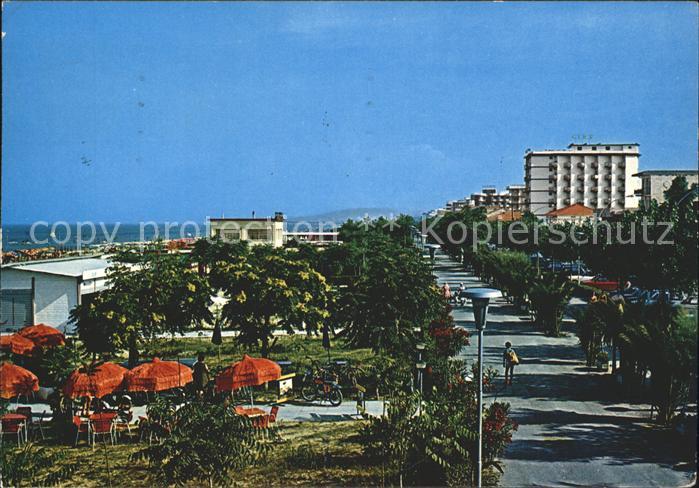 Alba Adriatica Lungomare Strandpromenade