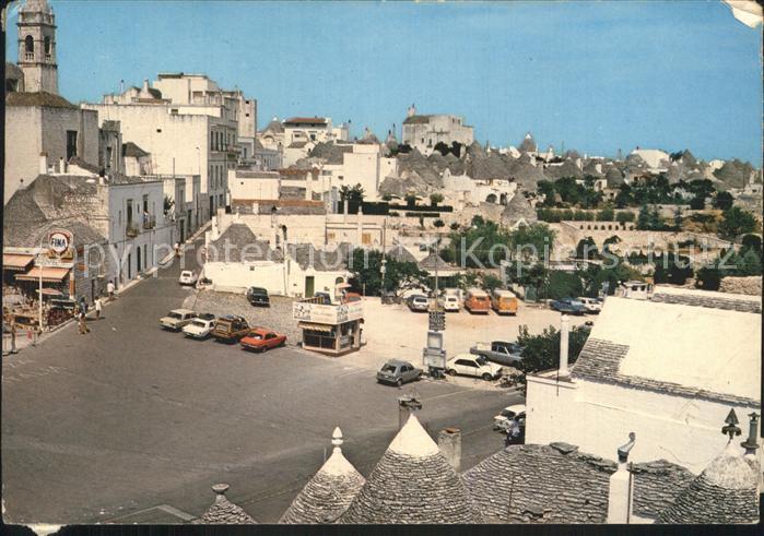 Alberobello Citta dei Trulli Stadt der Rundhaeuser
