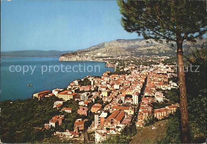 Sorrento Campania Panorama Kueste