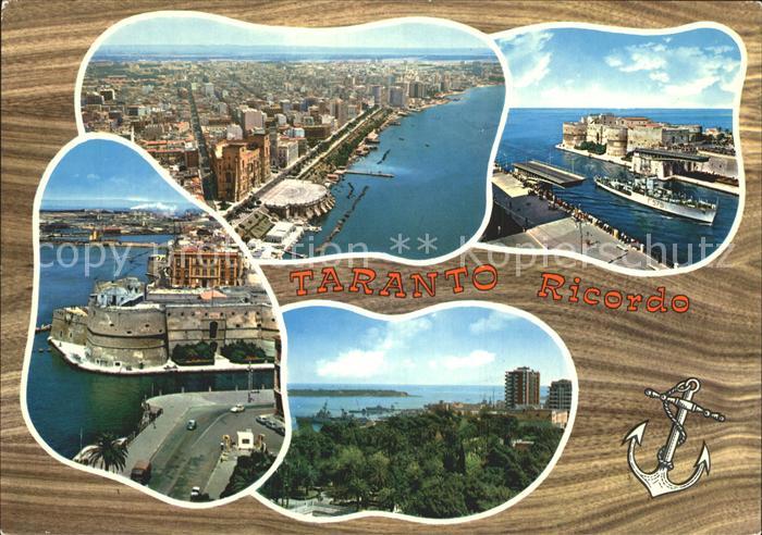 Taranto Lungomare Vittorio Emanuele Ponte Castello Giardini del Peripato