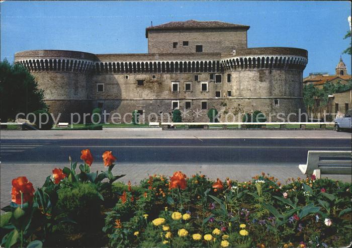 Senigallia Rocca della Rovere Festung Blumen