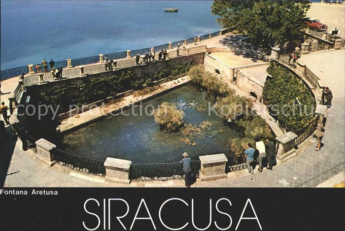 Siracusa Fontana Aretusa Quelle