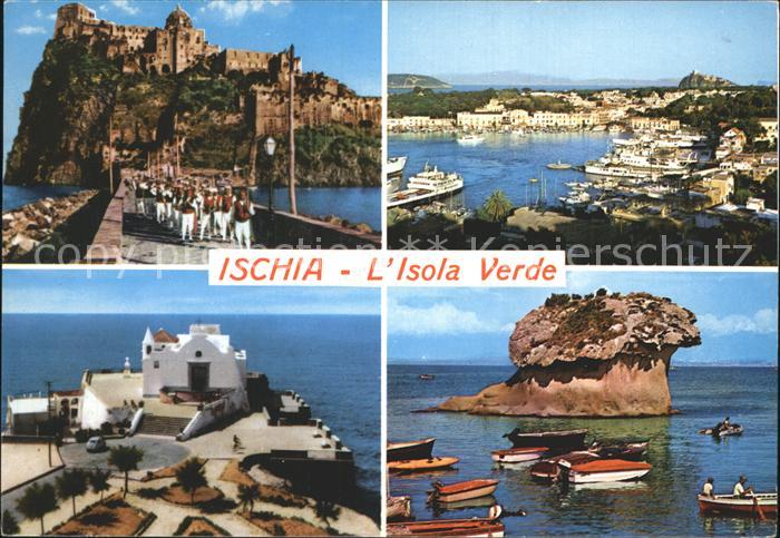 Ischia Schloss Kirche Hafen Insel