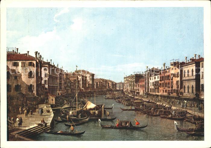 Venezia Venedig Canal Grande Gemaelde Galleria Nazionale Roma