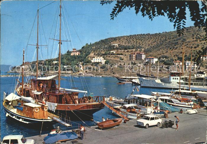 Porto Santo Stefano Porto Hafen Segelboot